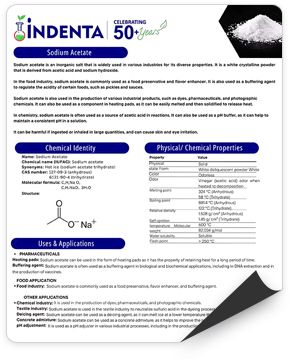 Download Sodium Acetate Brochure